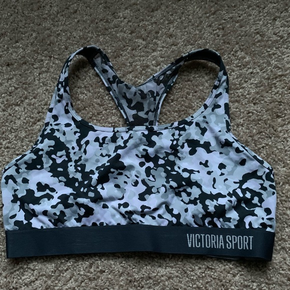 victoria secret camo sports bra